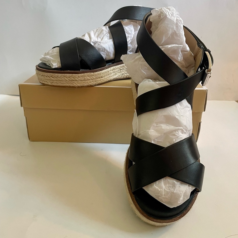 MICHAEL MICHAEL KORS Women’s Leather Darby Sandal